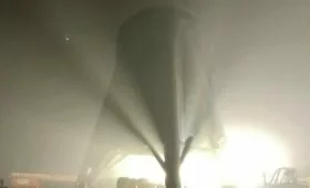 Прототип звездолета Маска загорелся во время проверки двигателя